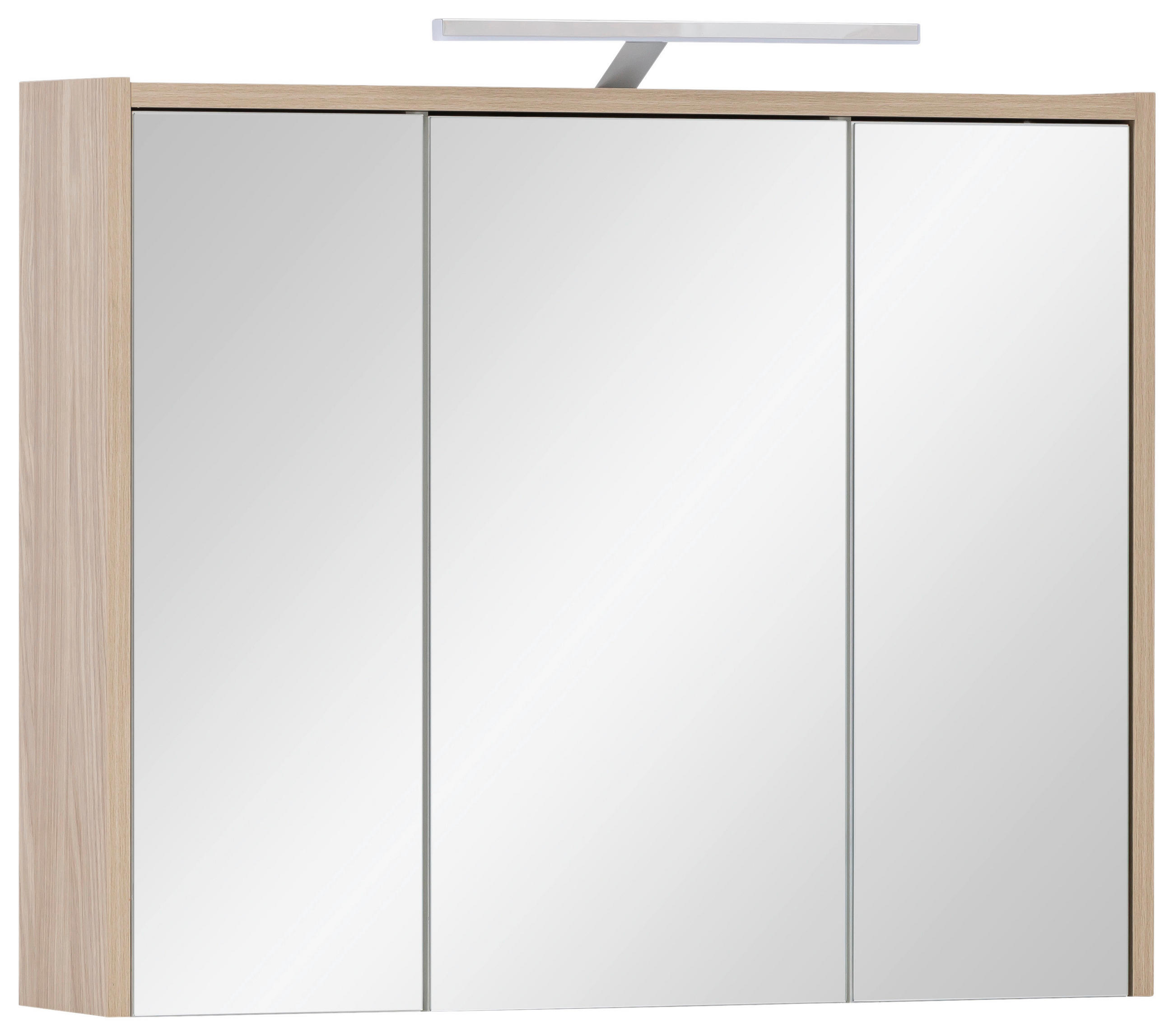 Mid.you Spiegelschrank Schildmeyer Elba Eiche 74.5x64x16 cm