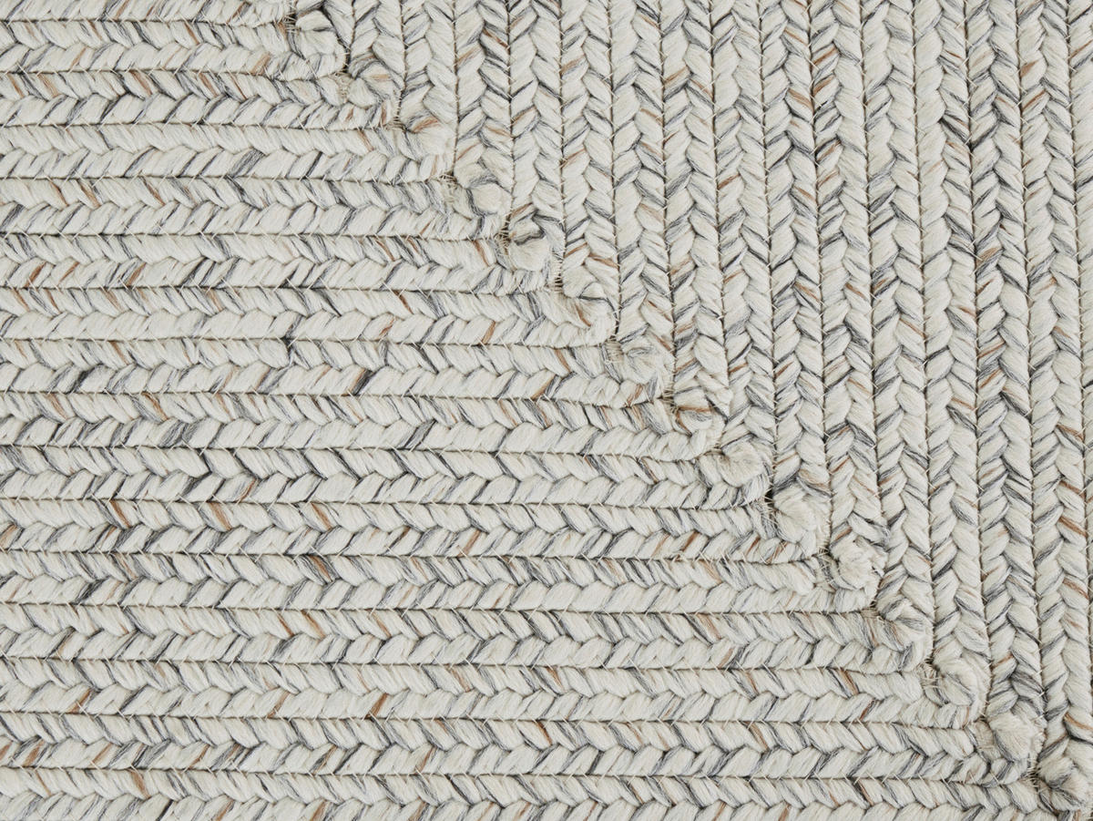 LÄUFER 80/200 cm Braided  - Multicolor/Creme, Design, Kunststoff (80/200cm)