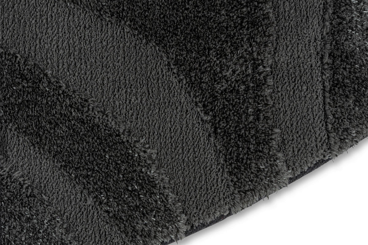 WEBTEPPICH 160/230 cm Blaze Anthrazit  - Anthrazit, Design, Textil (160/230cm) - Schöner Wohnen