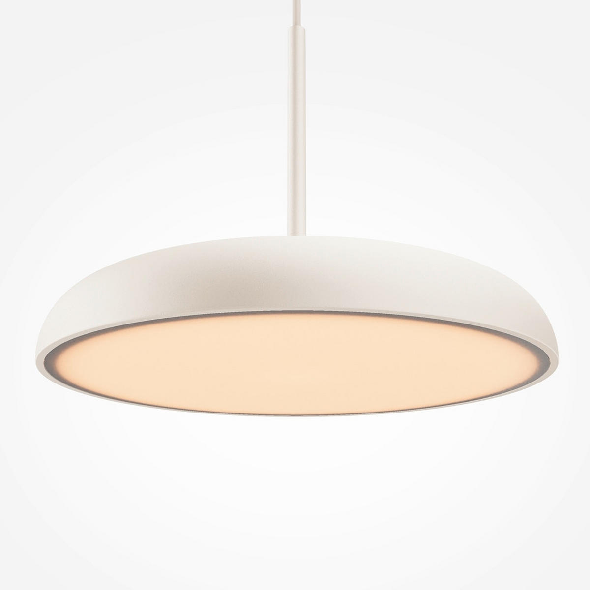 PENDELLEUCHTE 40/57 cm    - Weiss, Basics, Metall (40/57cm) - MAYTONI