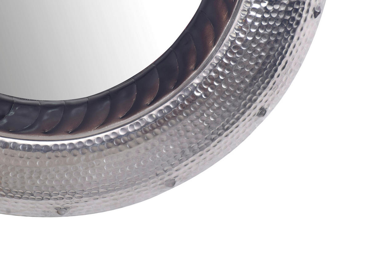WANDSPIEGEL 74/74/9 cm  - Silberfarben, Design, Glas/Metall (74/74/9cm) - MID.YOU