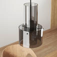 HÄNGELEUCHTE 18/150 cm  - Dunkelgrau, Design, Glas/Metall (18/150cm) - Dieter Knoll