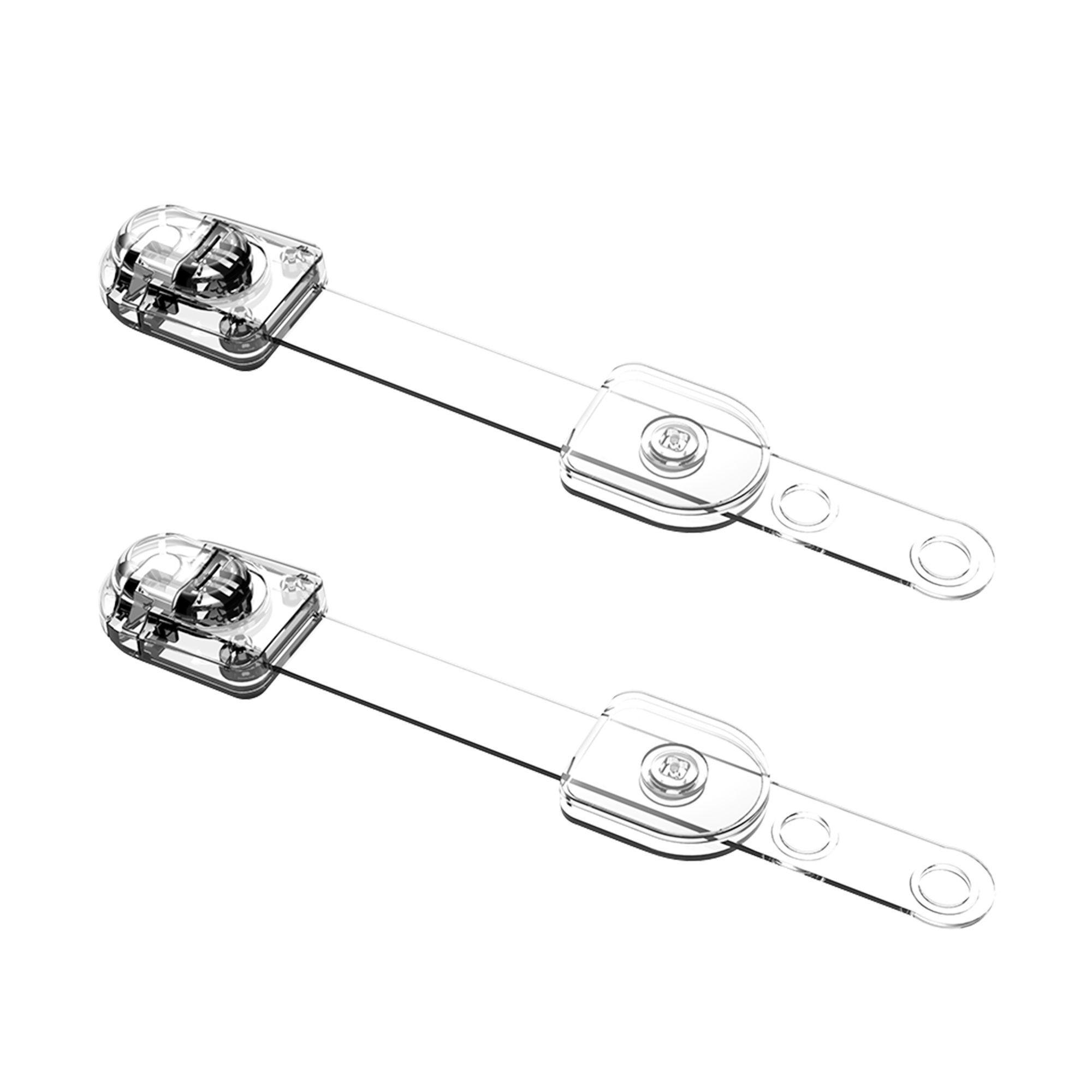POJISTKA NA SKŘÍŇ - průhledné, Basics, plast (17cm) - My Baby Lou