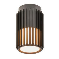 AUßENDECKENLEUCHTE 12,4/18,8 cm  - Schwarz, Trend, Metall (12,4/18,8cm) - Nordlux