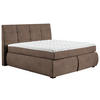 BOXSPRINGBETT 160/200 cm  in Braun  - Wengefarben/Braun, KONVENTIONELL, Holz/Textil (160/200cm) - Xora