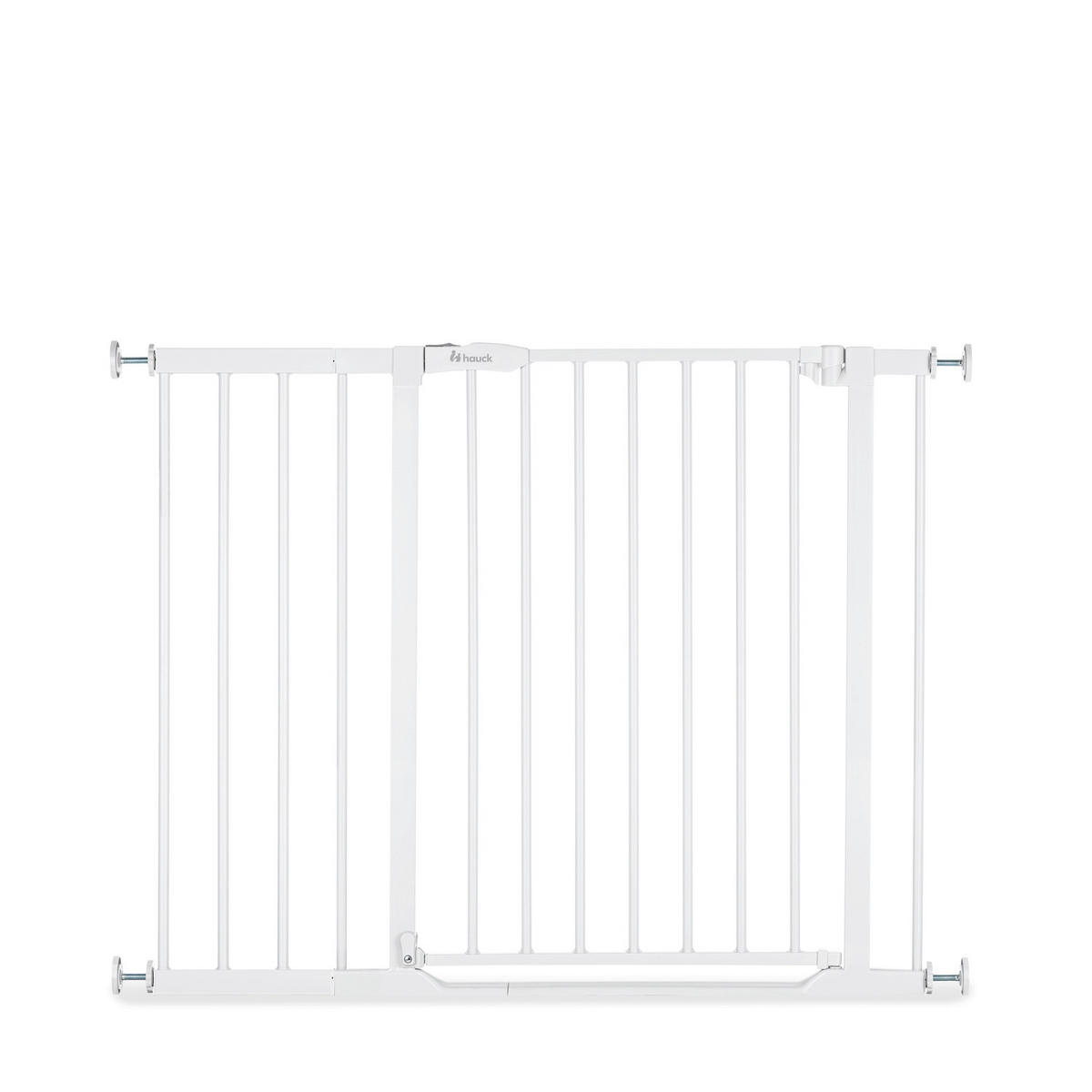 TREPPENSCHUTZGITTER 96 - 101/77 cm  - Weiß, Basics, Kunststoff/Metall (96 - 101/77cm) - Hauck