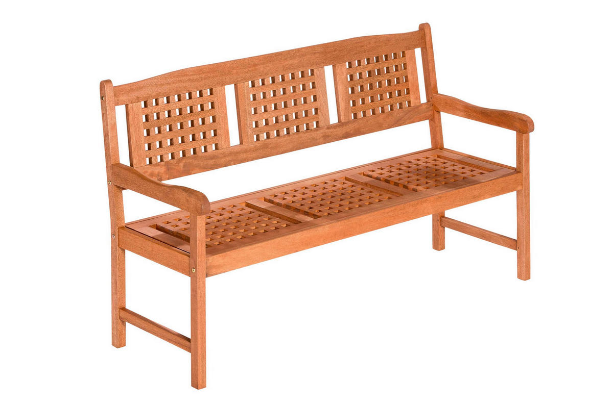 GARTENTISCHGRUPPE  - Eukalyptusholzfarben, KONVENTIONELL, Holz - Gardenson