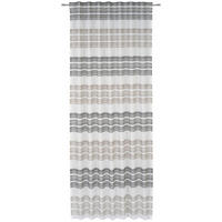 HOTOVÝ ZÁVĚS, poloprůhledné, 140/245 cm - šedá, Design, textil (140/245cm) - Esposa