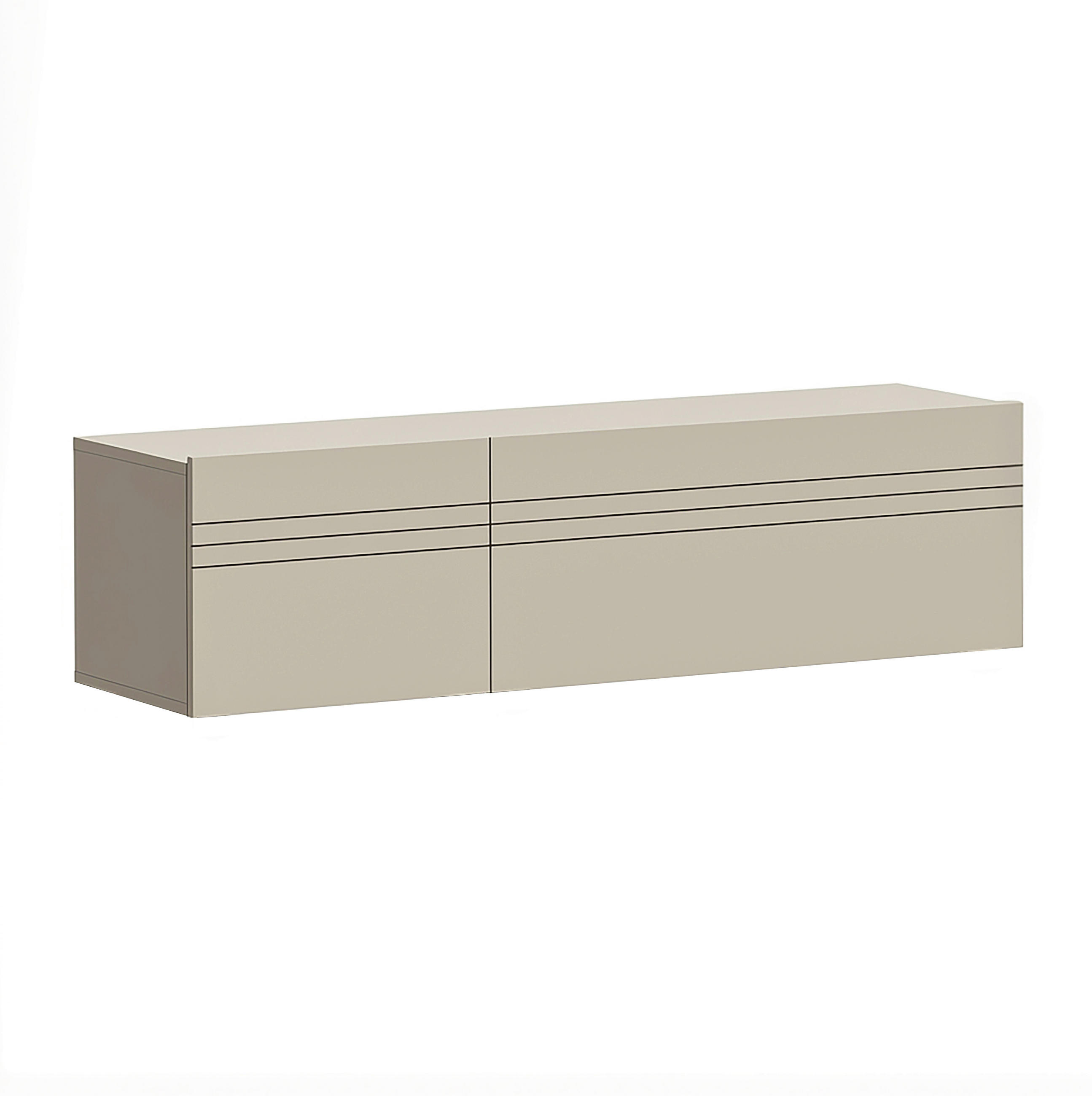 LOWBOARD  135/36/34 cm  stehend, hängend  - Kaschmir, Design, Holzwerkstoff (135/36/34cm) - MID.YOU