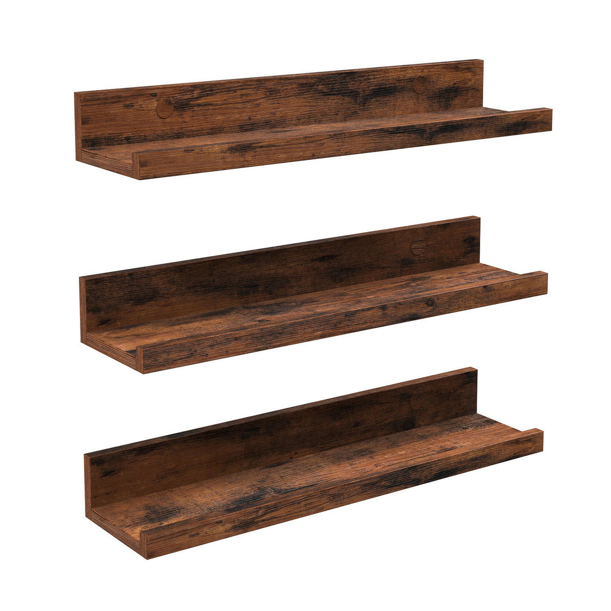 WANDREGALSET Dunkelbraun  - Dunkelbraun, Trend, Holzwerkstoff (38/5/10cm) - MID.YOU