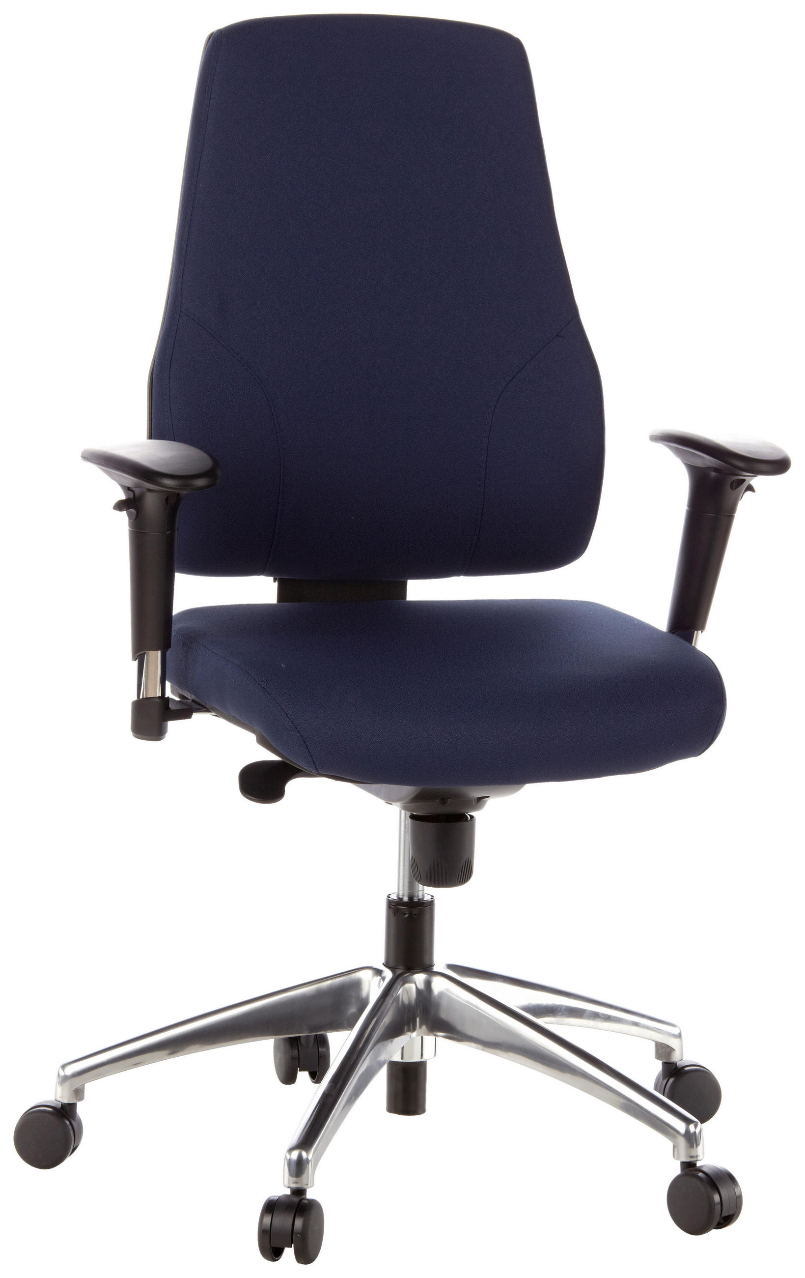 DREHSTUHL Flachgewebe Dunkelblau  - Dunkelblau, MODERN, Kunststoff/Textil (60/126/45cm) - MID.YOU