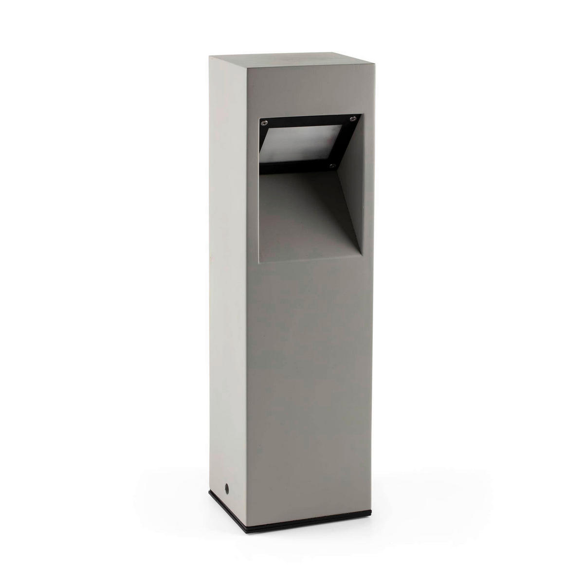 AUßENSTEHLEUCHTE 15/12.5/50.5 cm   - Grau, Design, Stein (15/12.5/50.5cm)