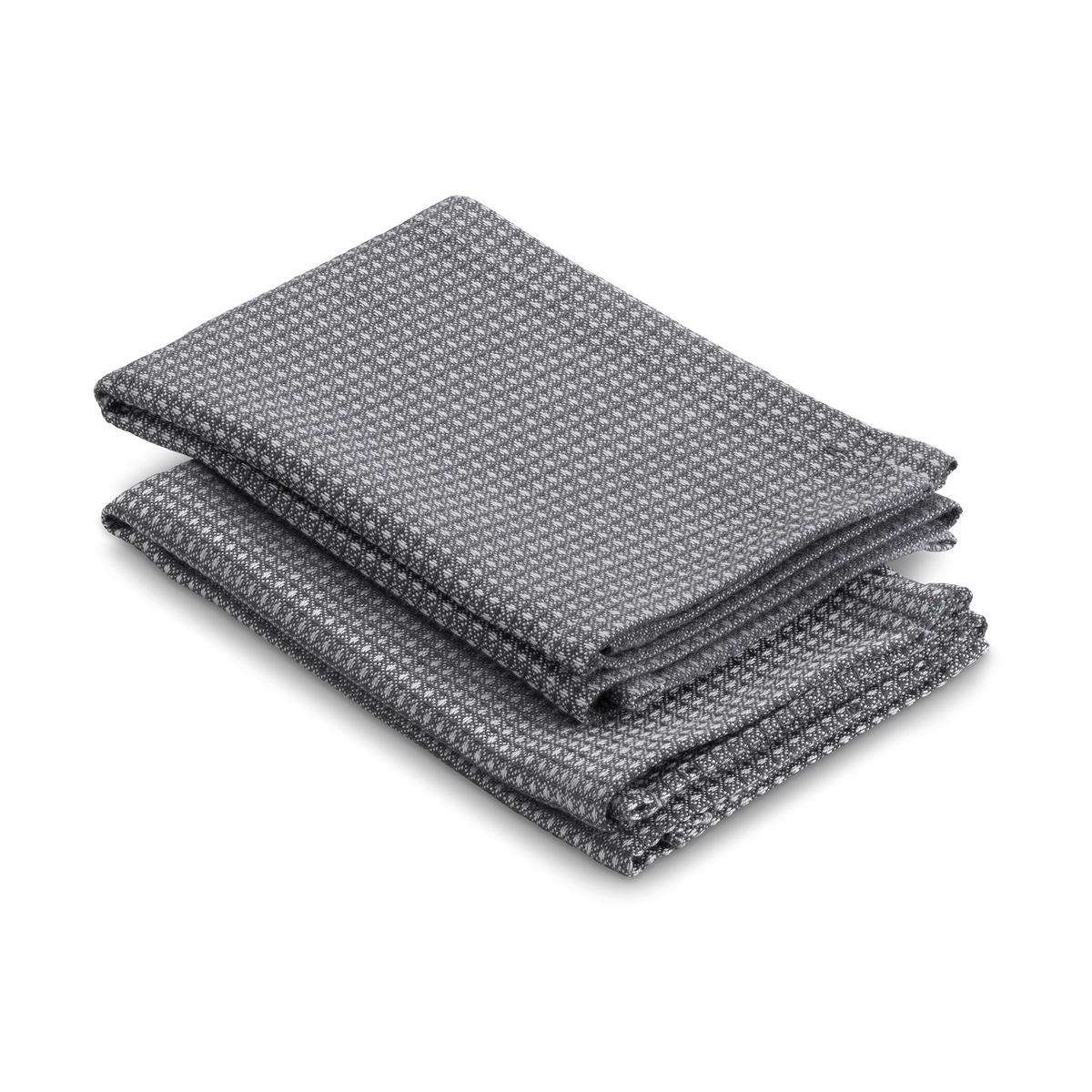 HANDRIČKA NA UMÝVANIE RIADU - tmavosivá, Basics, textil (32/32cm) - Kela