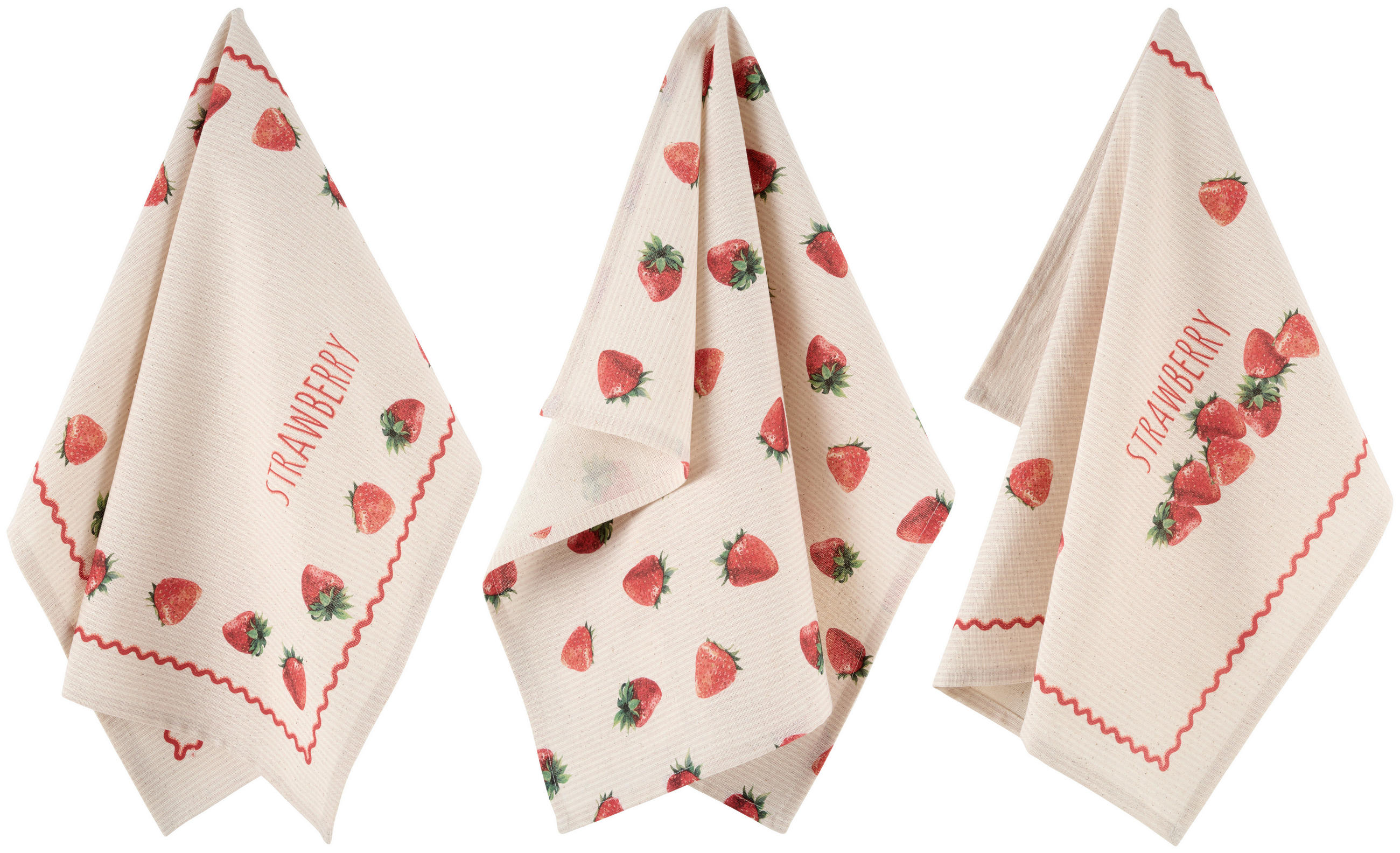 GESCHIRRTUCH 3-teilig Multicolor  - Multicolor, Basics, Textil (35/50cm) - Esposa