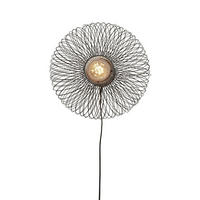 WANDLEUCHTE GOOD&MOJO 20/40 cm  - Schwarz, Trend (20/40cm) - Good & Mojo