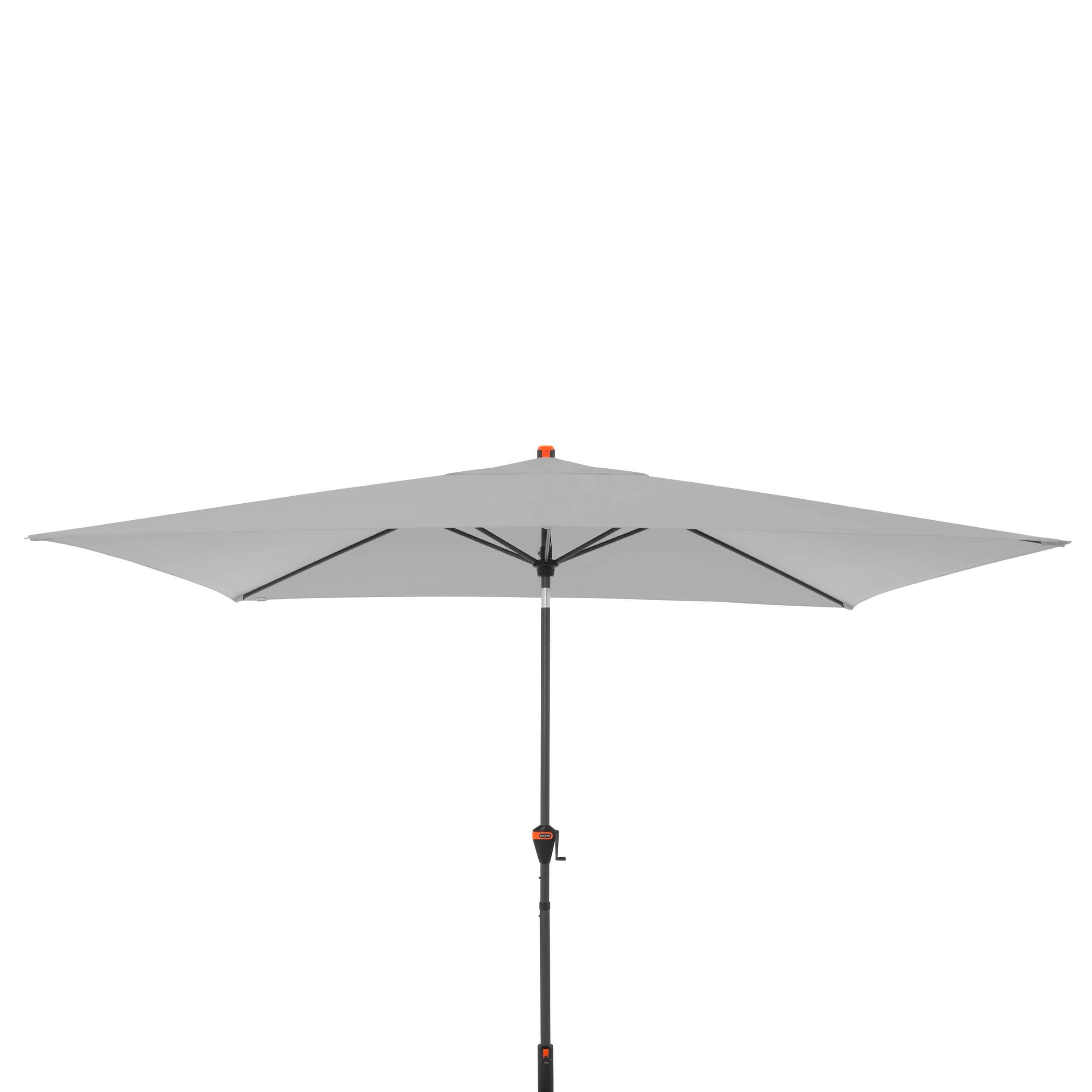 NAPERNYŐ  300/200 cm  - világosszürke/antracit, Basics, textil/fém (300/200cm)