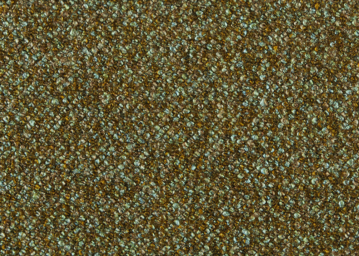 ECKSOFA in Bouclé Olivgrün  330/186 cm  - Schwarz/Olivgrün, Design, Textil/Metall (330/186cm) - Johann Jakob