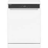 GESCHIRRSPÜLER QW-NA3YF42AW-DE  - Weiß, KONVENTIONELL, Kunststoff/Metall (59,8/85/59,8cm) - Sharp