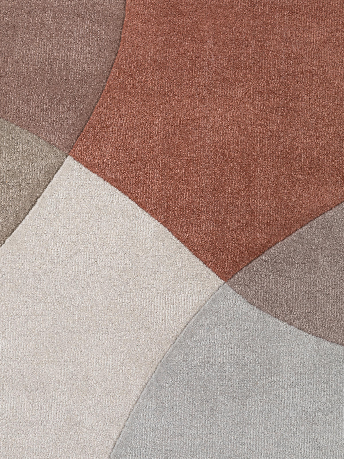 WOLLTEPPICH 160 cm Hackney Creme, Multicolor, Pastellblau Blatt  - Pastellblau/Multicolor, Basics, Textil (160cm) - Ted Baker