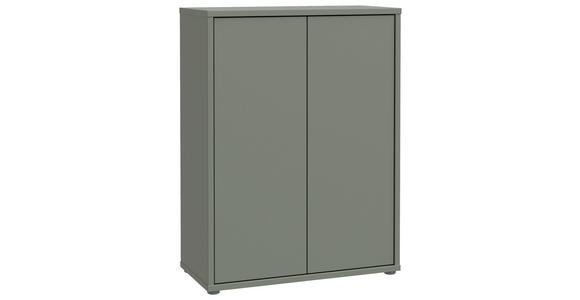 SCHUHSCHRANK Alice Springs  in 74,5/99,1/34,9 cm  - Salbeigrün/Grau, MODERN, Holzwerkstoff/Kunststoff (74,5/99,1/34,9cm) - Xora