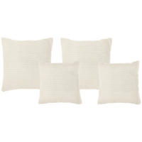 ZIERKISSENSET  42/53/42/53 cm   - Creme, Konventionell, Textil (42/53/42/53cm) - Livetastic