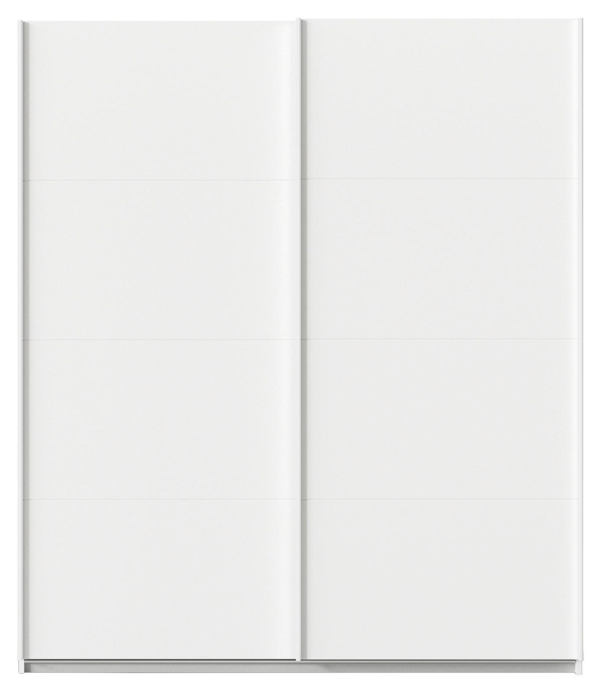 SCHWEBETÜRENSCHRANK in Weiss  - Weiss, Konventionell, Holzwerkstoff/Metall (181/210/62cm) - Xora