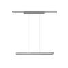 SCHIENENSYSTEM-HÄNGELEUCHTE - Nickelfarben, Design, Metall (90/180/5cm) - Trio Leuchten
