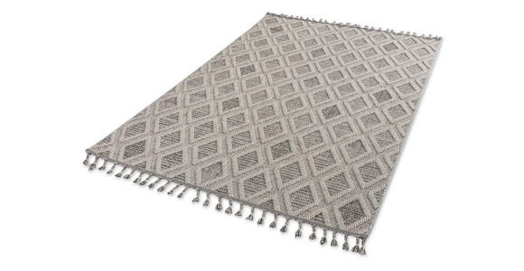 WEBTEPPICH 80/150 cm Trevi Grau  - Grau, Design, Textil (80/150cm) - Novel