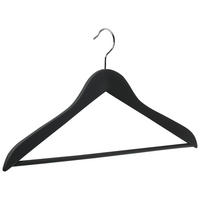 ŠATNÍ RAMÍNKO - šedá/barvy stříbra, Basics, kov/dřevo (45cm)