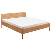 BETT 160/200 cm,  in Wildeiche,  - Wildeiche, KONVENTIONELL, Holz (160/200cm) - Linea Natura