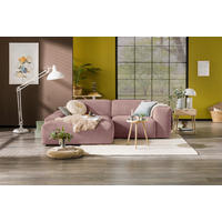 HÖRNSOFFA i manchester rosa  - svart/rosa, Design, textil/plast (170/252cm) - MID.YOU