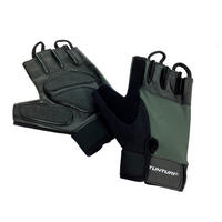TRAININGSHANDSCHUHE  - Schwarz, KONVENTIONELL, Leder (18,5/12/0,5cm)