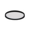 LED-DECKENLEUCHTE 40/7 cm   - Schwarz, KONVENTIONELL, Kunststoff/Metall (40/7cm)