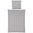 BETTWÄSCHE Biber Beige, Rot, Taupe 155/220 cm - Taupe/Beige, Basics, Textil (155/220cm) - Novel