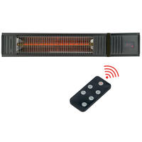 INFRAROTSTRAHLER - Schwarz, Basics, Metall (54/9,4/12,5cm)