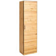 AKTENSCHRANK 55/197/40 cm  - Eichefarben/Anthrazit, Natur, Holz/Holzwerkstoff (55/197/40cm) - Linea Natura