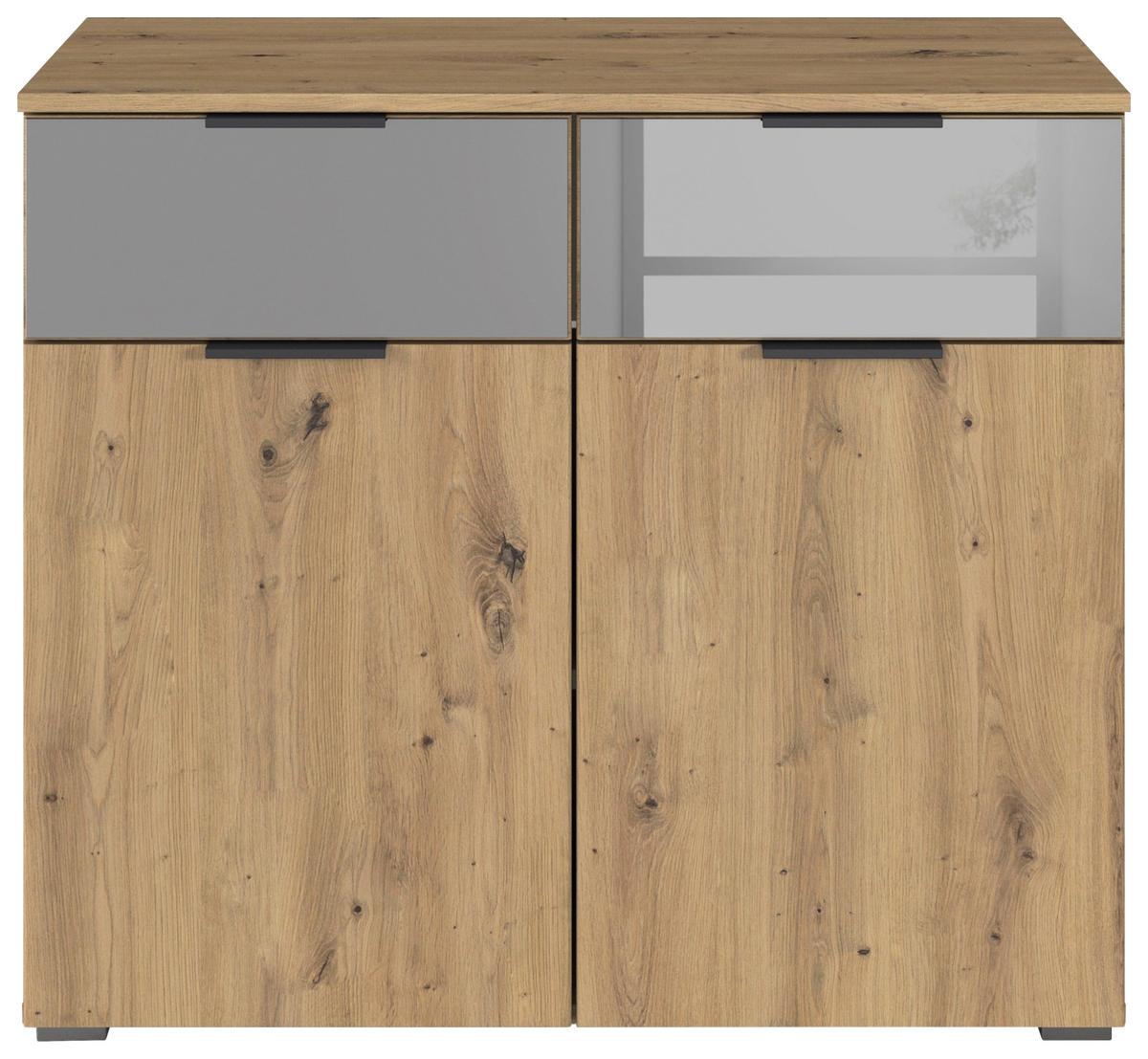 KOMMODE 93/81/42 cm  in  - Modern, Glas/Holzwerkstoff (93/81/42cm) - Rauch Möbel