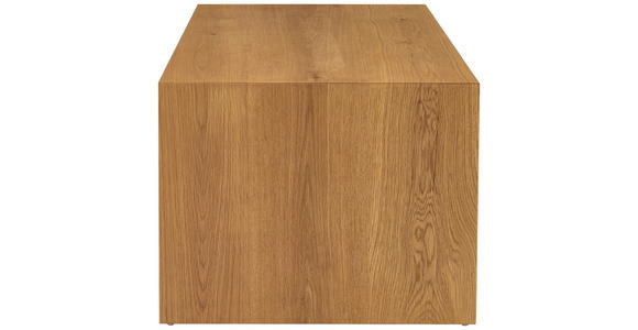 COUCHTISCH in Holz, Holzwerkstoff 90/55/42,5 cm  - Eichefarben/Schwarz, Design, Holz/Holzwerkstoff (90/55/42,5cm) - Carryhome