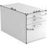 ROLLCONTAINER Grau - Chromfarben/Grau, KONVENTIONELL, Kunststoff/Metall (42,8/51,2/80cm)