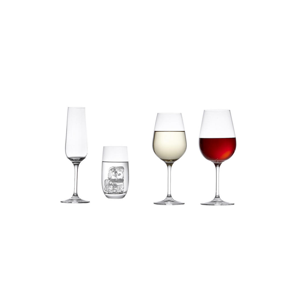 Thumbnail - Leonardo Sektglas-Set Tivoli, Klar, Glas, 6-teilig, 220 ml, 23 cm, Essen & Trinken, Gläser, Gläser-Sets