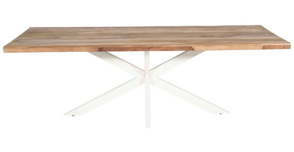 TISCHGESTELL in Metall 160/70/72 cm - Creme, Design, Metall (160/70/72cm) - Landscape