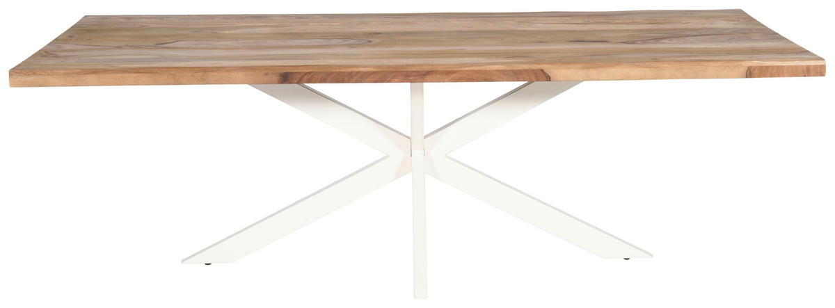 TISCHGESTELL Creme  - Creme, Design, Metall (160/70/72cm) - Landscape