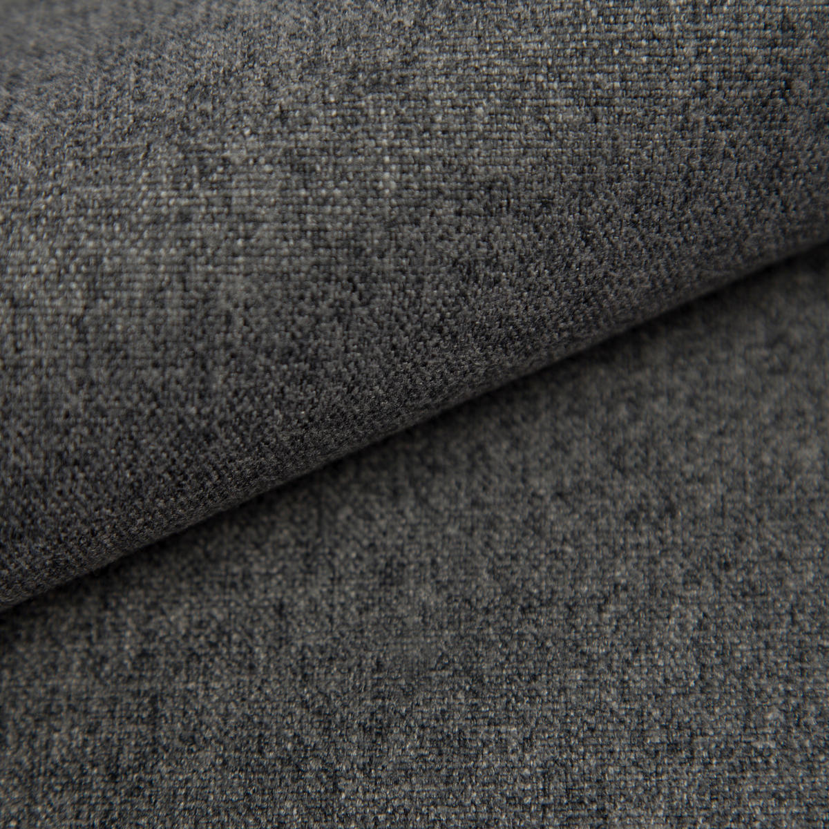 ROHOVÁ ROZKLÁDACÍ POHOVKA, textil, šedá - šedá/jádrový buk, Design, textil (223/161cm) - MID.YOU