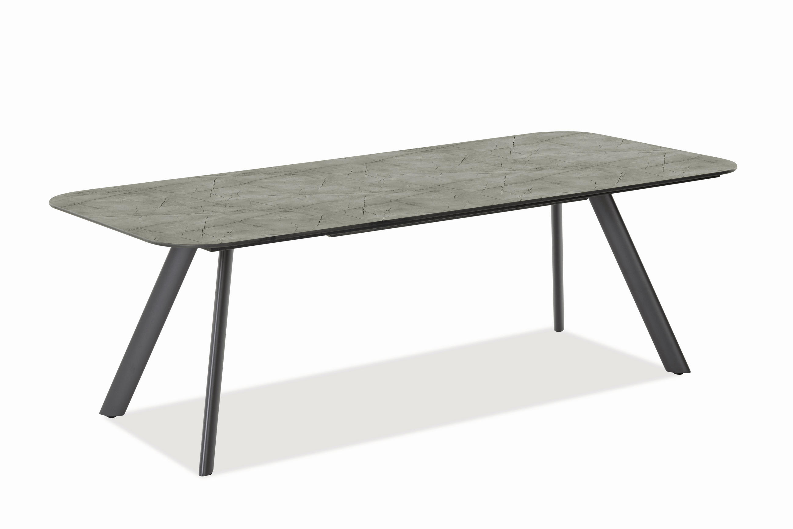 Niehoff Garden Gartentisch Anthrazit, Grau 95x76x220 cm