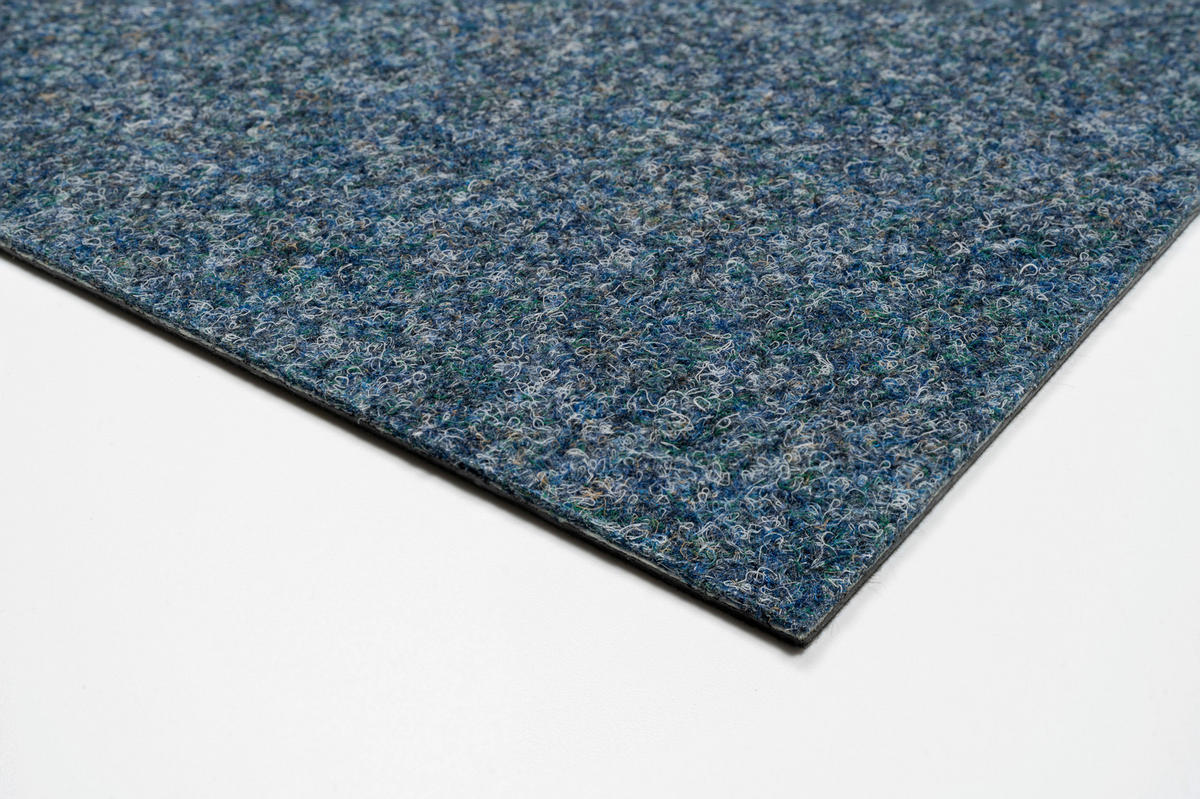 TEPPICHFLIESE 50/50 cm  in Blau  - Blau, Basics, Textil (50/50cm)