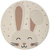 KINDERTEPPICH 120 cm Hase  - Creme, Trend, Textil (120cm) - Ben'n'jen