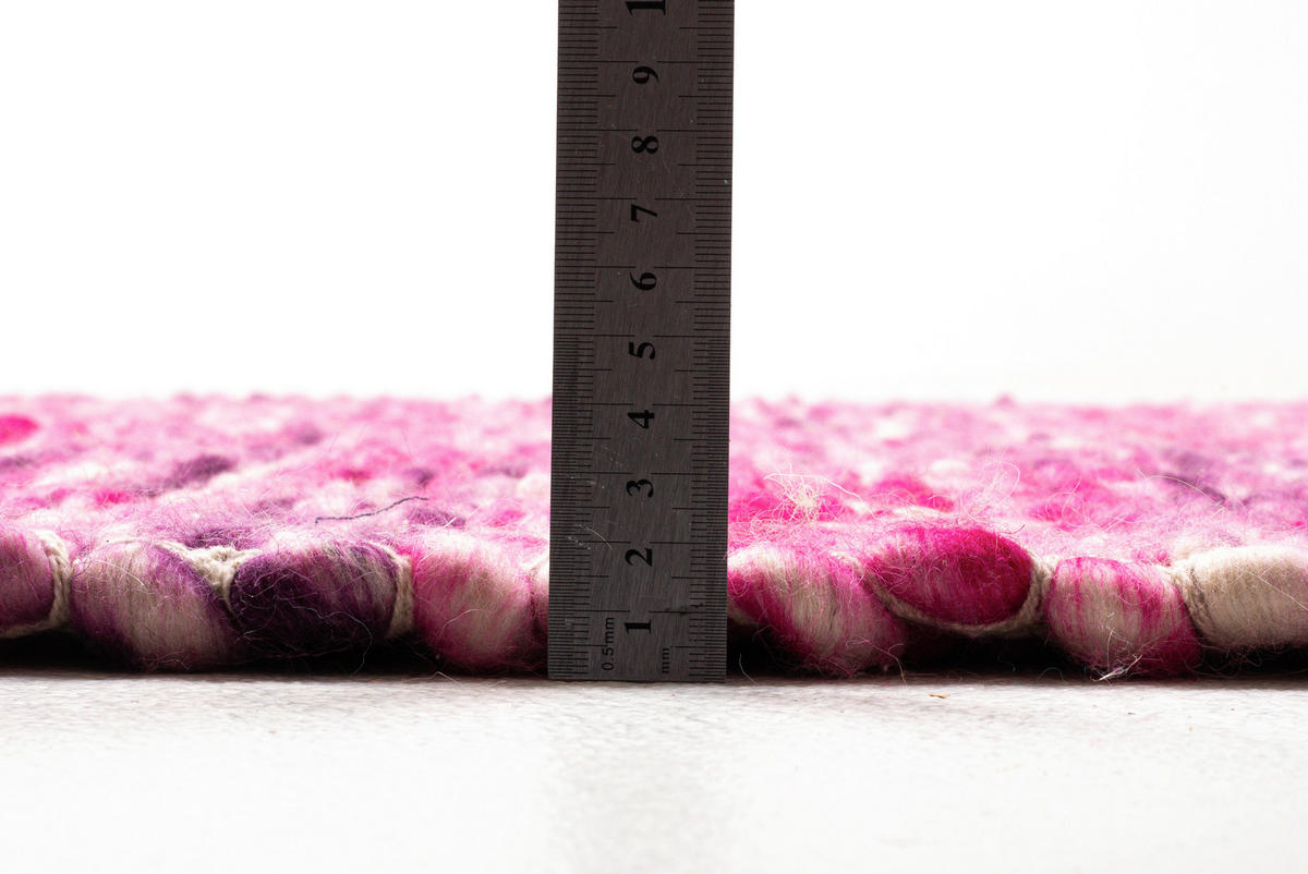 HANDWEBTEPPICH 140/200 cm Pink  - Pink, Design, Textil (140/200cm) - Tom Tailor
