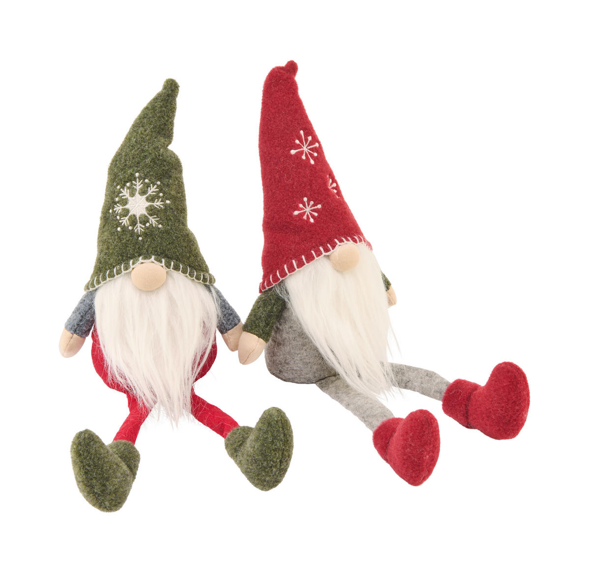 TOMTENISSE  - röd/grön, Lifestyle, textil (16/8/48cm) - X-Mas