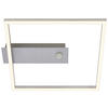 LED-DECKENLEUCHTE 32/30/5 cm   - Alufarben, Design, Kunststoff/Metall (32/30/5cm)