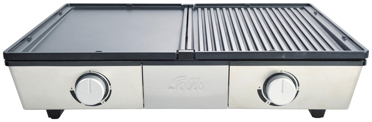 TISCHGRILL  - Silberfarben, Basics, Metall (19/50/41cm)